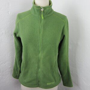 Marmot Women's M Green Full Zip Fleece Jacket